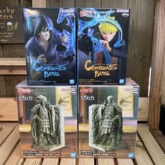 新品】NARUTO 終末の谷セット ナルト サスケ フィギュア4体set - メルカリ