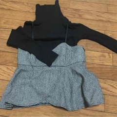 snidel ビスチェタートルトップスのサムネイル