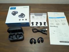 Soundcore AeroClip ワイヤレスイヤホン