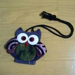 ピノっキー様専用   ふくろう☆首かけ小銭入れのサムネイル