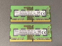 ★SK hynix PC4-21300(DDR4-2666V) 4GB2枚セットのサムネイル