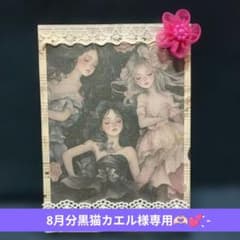 ジャンクジャーナル 雑記帳 〜BLACK〜【1点限り】コラージュ素材