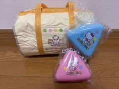 コロコロクリリン簡易クーラーバッグ&ハローキティおにぎりケース セットサンリオ