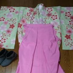 michi-hana様専用！小学校卒業式！女の子羽織袴セット！のサムネイル