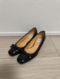LANVIN en Bleu パンプス ブラック リボンのサムネイル