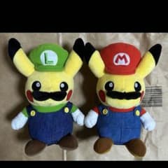 マリオピカチュウ　ルイージピカチュウ　ぬいぐるみ ポケモン ポケモンセンター オリジナルグッズ『マリオピカチュウ』誕生！ 画像5