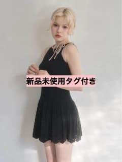 andmary アンドマリー Heart crochet mini dress - メルカリ