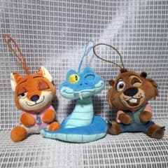 ズートピア2　パウバード 　しっぽリュック　こてっとぺったんマスコット　3種6点 映画『ズートピア2』かわいい“しっぽ”がポイントの限定プライズが登場
