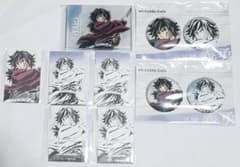 鬼滅の刃 冨岡義勇くじ かふぇくじ8月号 アクリルブロック 缶バッジ