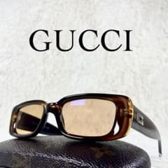 美品　GUCCI　サングラス　Gロゴ　GG2409　ブラウンレンズ・フレーム 美品 GUCCI サングラス Gロゴ GG2409 ブラウンレンズ・フレーム - メルカリ