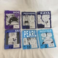 ONE PIECE 아크릴 블록 매력 6종 세트