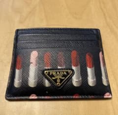 PRADA サフィアーノ カードケース リップ柄のサムネイル