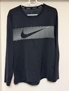 NIKE RUNNING 長袖Tシャツ ブラックのサムネイル