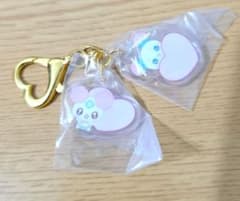 푸치큐아 이치 반 쿠지 F상 트윈 아크릴 열쇠 고리 푹신 푹신