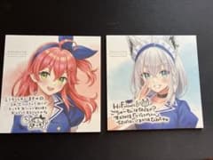 ホロライブ　アートパネル　さくらみこ　白上フブキ　2枚セット　ローソンコラボのサムネイル