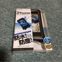 iPhone 防塵防水ケース 黒 エレコムのサムネイル