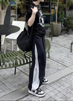 【Chikashitsu +】snap nylon ballon pantsのサムネイル