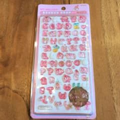 「正規品」マイメロディ ボンボンドロップシール もじのサムネイル