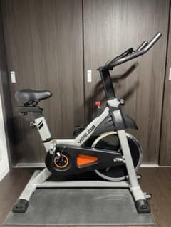 4*-様 ※取りに来てくれる方限定※YOSUDA フィットネスバイク グレー/オのサムネイル