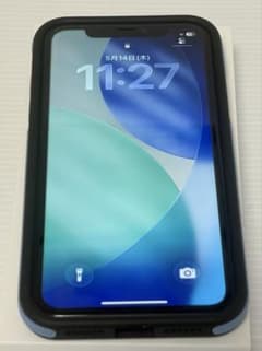 極上美品 iPhone11 128ブラック SIMフリー非純正バッテリー交換済 