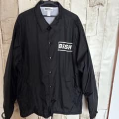 BiSH ロゴ入り 黒 ボタンアップジャケットのサムネイル