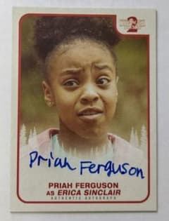 ストレンジャーシングス エリカ auto サイン Stranger Things - メルカリ