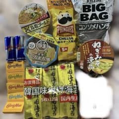 食品・カップ麺・お菓子詰め合わせセットのサムネイル