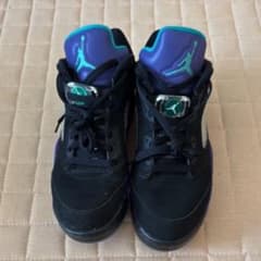 Air Jordan 5 ブラック/パープル/ティール ゴルフ - メルカリ