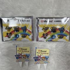 はなまるうどん　ナルミヤコラボ エンジェルブルー　2個セットと ピック　2個のサムネイル