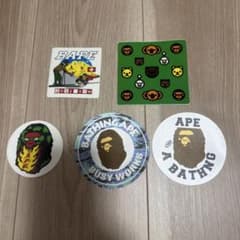 A BATHING APE ステッカー 5枚セット BAPEのサムネイル