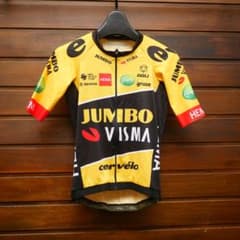 選手支給品 ユンボヴィスマ レースジャージ AGU プロチーム リースアバイク 選手支給品 ユンボヴィスマ レースジャージ AGU プロチーム リースア