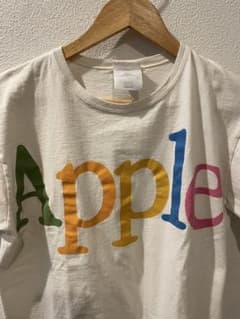 レア❗️白ボディ 90年代 apple TシャツHanes ビンテージTシャツ 