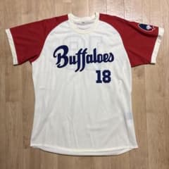 近鉄　オリックス バファローズ　ユニフォーム 背番号18 メッシュのサムネイル