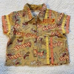 【最終値下げ】美品　ヒスミニ　ジッパーシャツ　80cm おまけTシャツつきのサムネイル