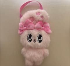 エスターバニーポーチぬいぐるみ　リボンバニー　ポーチ