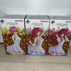 映画 五等分の花嫁 一番くじ フィギュア A賞 B賞 E賞 3種セットのサムネイル