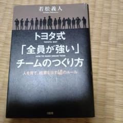 トヨタ式「全員が強い」チームのつくり方 人を育て、結果を出す40のルールのサムネイル