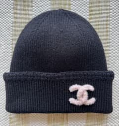 ち*な様 CHANEL シャネル ノベルティ ニット帽 ビーニー ココマーク CHANEL ココマーク ニット帽 (CHANEL/ニットキャップ・ビーニー