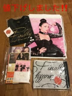値下げ‼︎安室奈美恵Finally限定グッズ&入場者限定VRstageとチラシのサムネイル