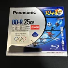 Panasonic BD-R 25GB 10枚+50GB1枚セット - メルカリ