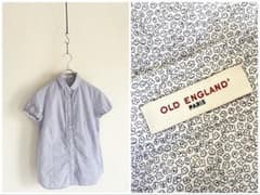 OLD ENGLAND 小花柄 フラワー柄 シャツ ブラウス 36 日本製 - メルカリ