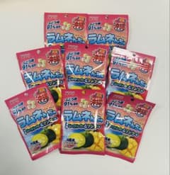 オキコ ラムネんちゅ シークヮーサー＆マンゴー味 8袋セットのサムネイル