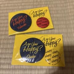 嵐 Are You Happy? 缶バッジ 2点セットのサムネイル