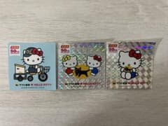 ヤマト運輸 ハローキティ 50周年記念 ステッカー 3枚セットのサムネイル