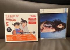コナン初回限定CD◆The BEST CONAN 5◆おまけハルウタCDシングルのサムネイル