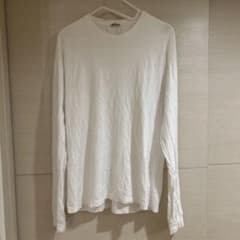オーラリー　LUSTER PLAITING L/S TEE 白　AURALEEのサムネイル