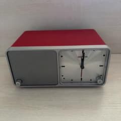 GENEVA TIME ジェネバタイム Bluetoothスピーカー 時計 赤 - メルカリ