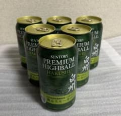 サントリー プレミアムハイボール 白州 350ml缶　【6本セット】のサムネイル
