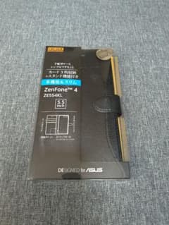 ZenFone 4（ZE554KL）用　手帳型ケース シンプル マグネットのサムネイル