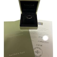 Van Cleef & Arpels トゥージュール K18 PG 10号 - メルカリ